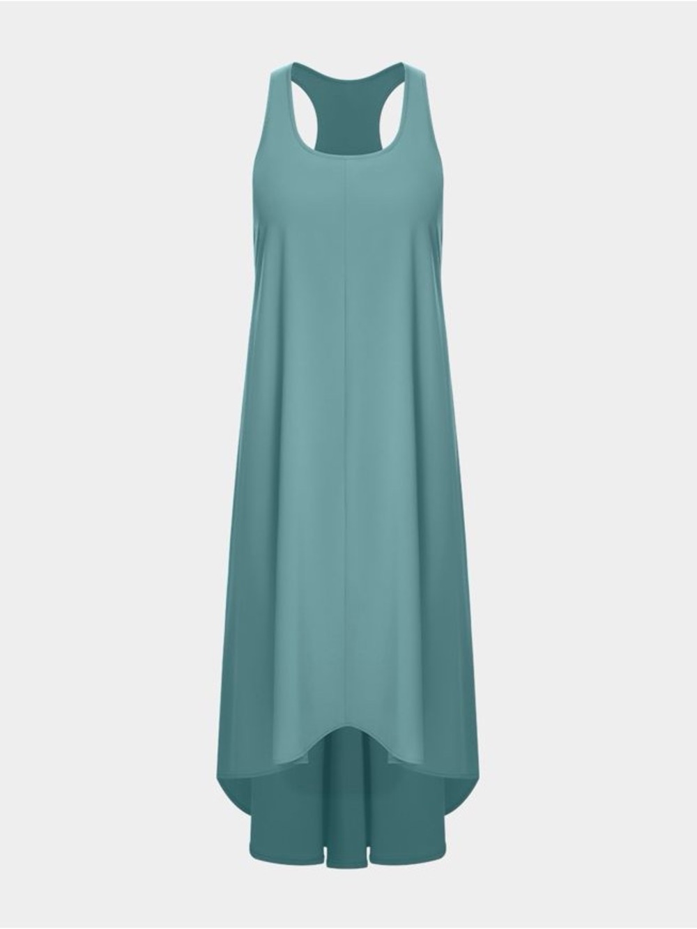 Breezeful™ RacerPocket High Low Flowy Midi Quick Dry Casual Dress